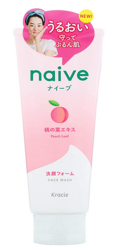 Kracie Naive Facial Cleansing Foam Peach