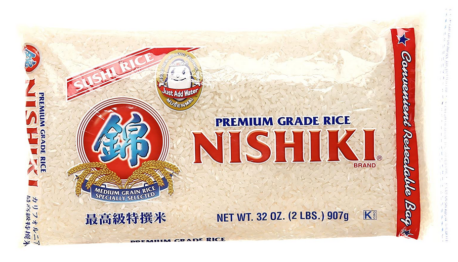 Nishiki Premium Grade White Sushi Rice - 2lbs