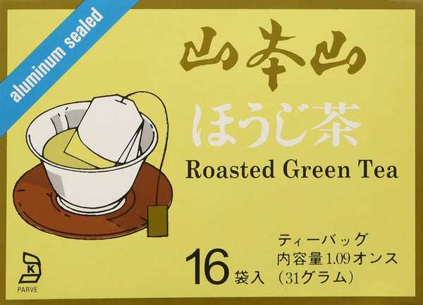 Yama Moto Yama Green Tea, Roasted, Bags